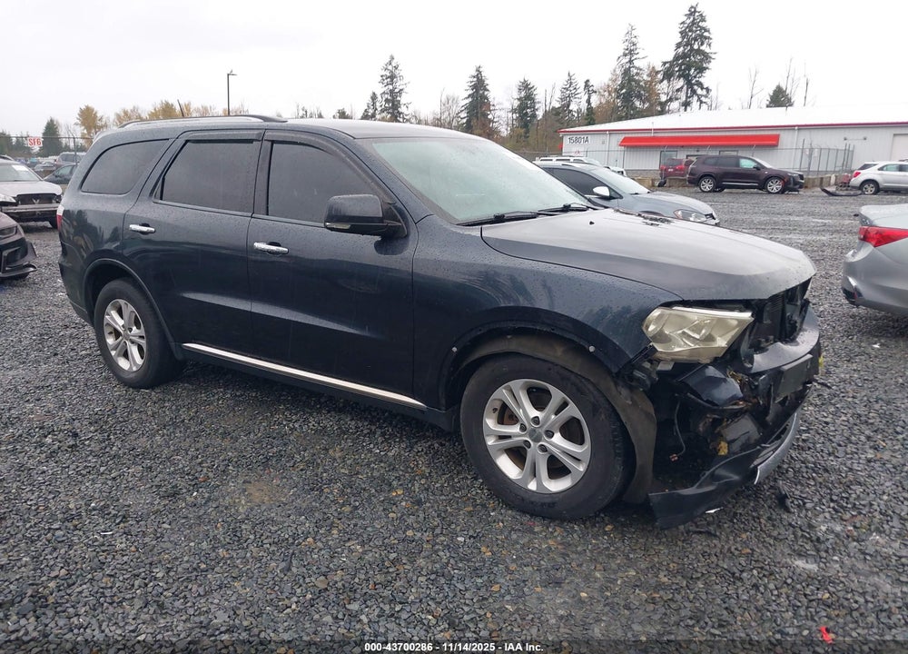 2013 DODGE DURANGO CREW VIN: 1C4RDJDG3DC674902