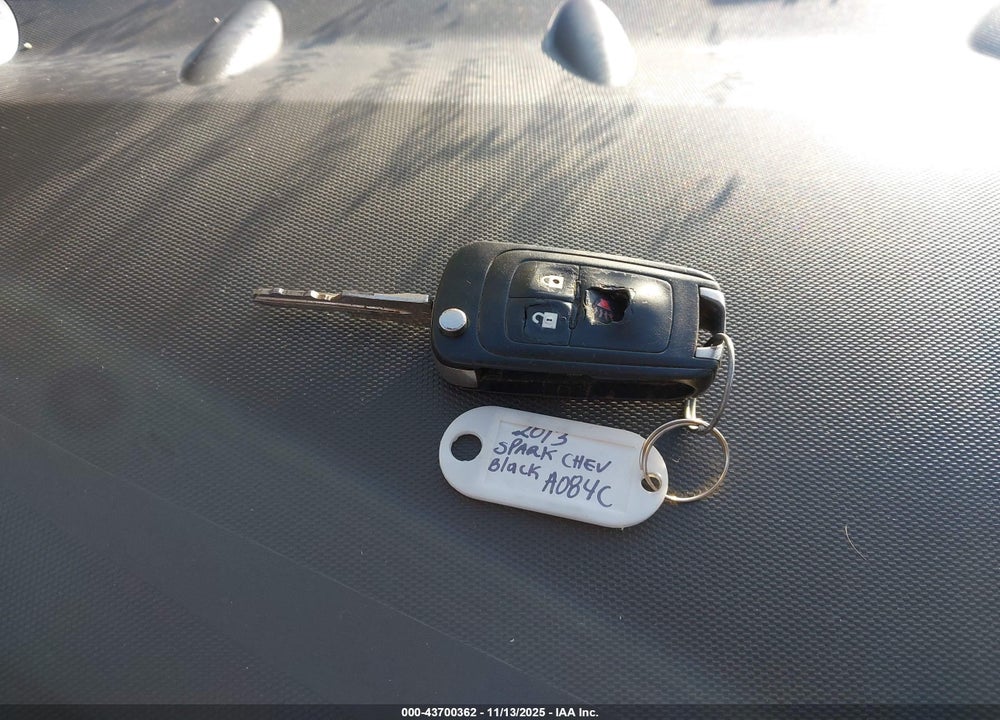 2013 CHEVROLET SPARK 2LT MANUAL VIN: KL8CE6S95DC508071