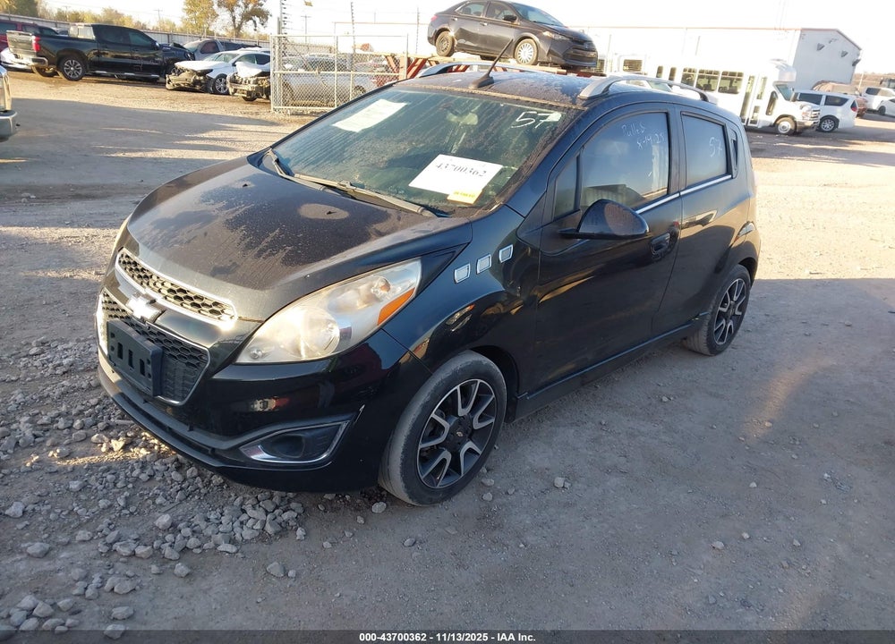 2013 CHEVROLET SPARK 2LT MANUAL VIN: KL8CE6S95DC508071