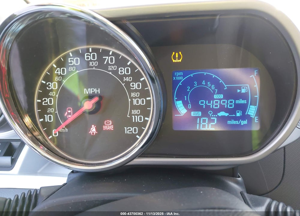2013 CHEVROLET SPARK 2LT MANUAL VIN: KL8CE6S95DC508071