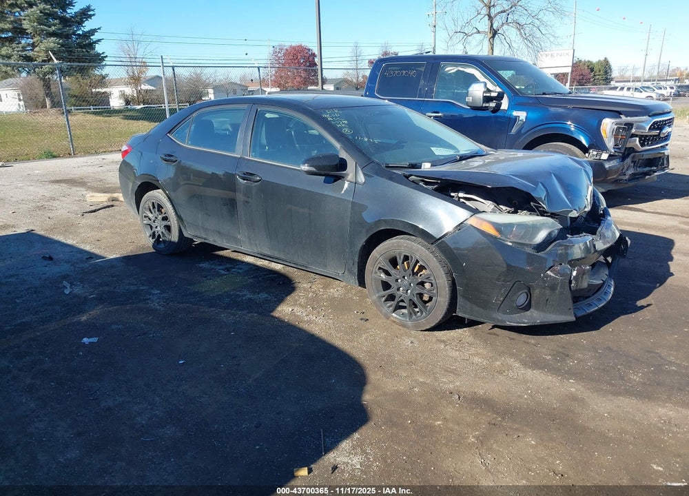 2016 TOYOTA COROLLA S W/SPECIAL EDITION PKG VIN: 2T1BURHE4GC561691