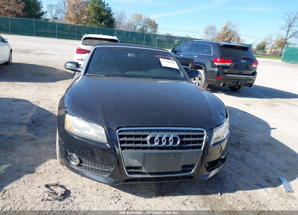 2012 AUDI A5 2.0T PREMIUM VIN: WAULFAFH3CN004918