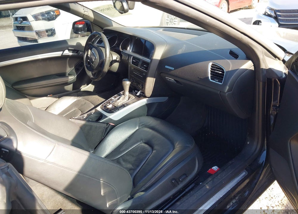 2012 AUDI A5 2.0T PREMIUM VIN: WAULFAFH3CN004918