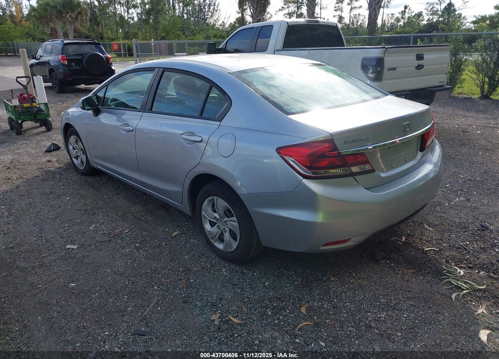 2014 HONDA CIVIC LX VIN: 19XFB2F52EE254715