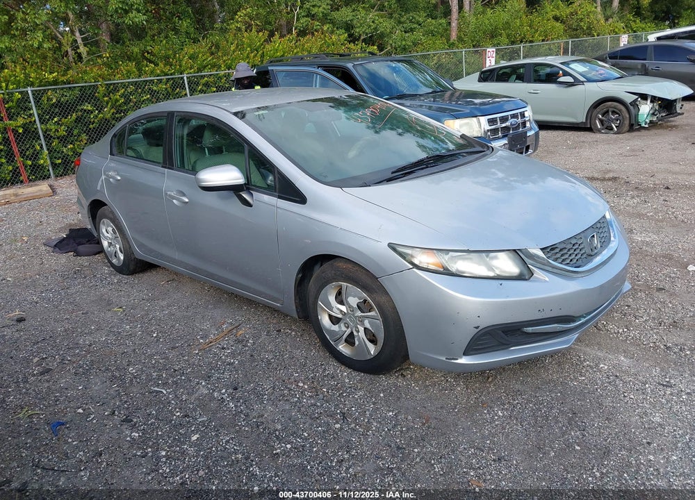 2014 HONDA CIVIC LX VIN: 19XFB2F52EE254715
