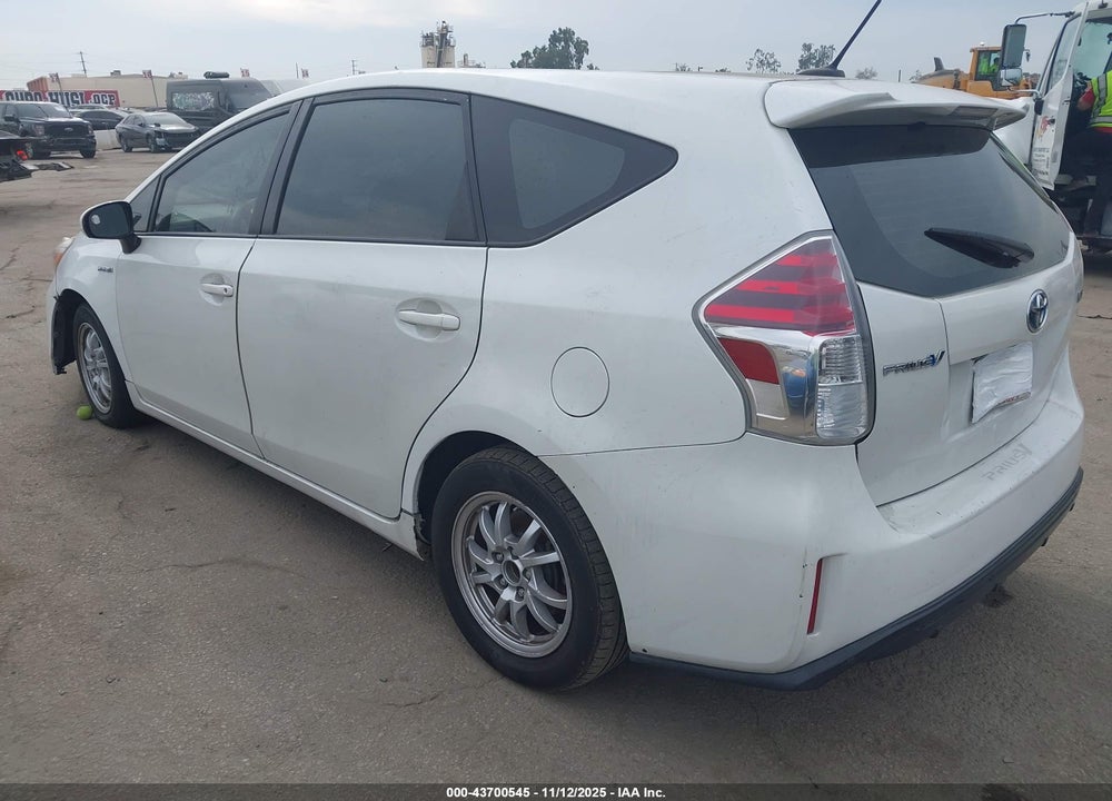 2015 TOYOTA PRIUS V THREE VIN: JTDZN3EU8FJ027472