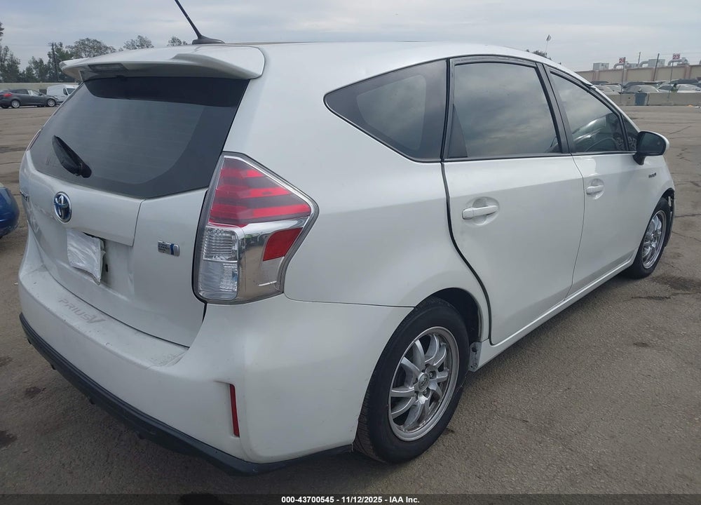 2015 TOYOTA PRIUS V THREE VIN: JTDZN3EU8FJ027472