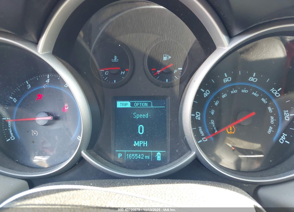 2014 CHEVROLET CRUZE 1LT AUTO VIN: 1G1PC5SB8E7306629