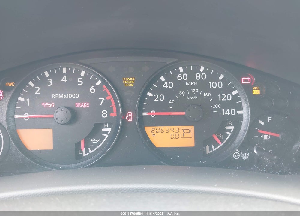 2010 NISSAN XTERRA S VIN: 5N1AN0NW3AC519185