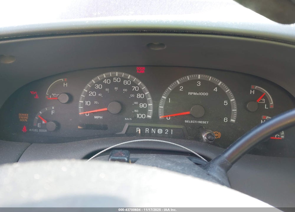1999 FORD F-150 LARIAT/WORK SERIES/XL/XLT VIN: 1FTRX17W6XNA04697