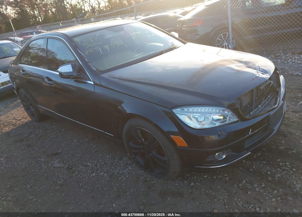 2009 MERCEDES-BENZ C 300 LUXURY 4MATIC/SPORT 4MATIC VIN: WDDGF81X39R062627