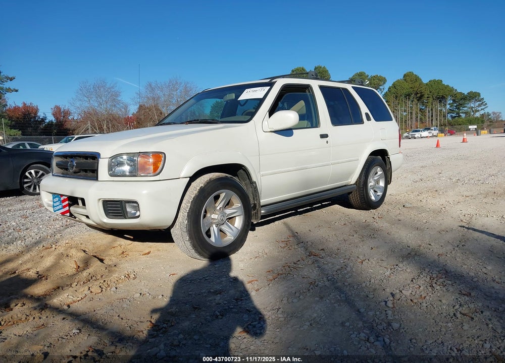 2002 NISSAN PATHFINDER LE VIN: JN8DR09X62W666064