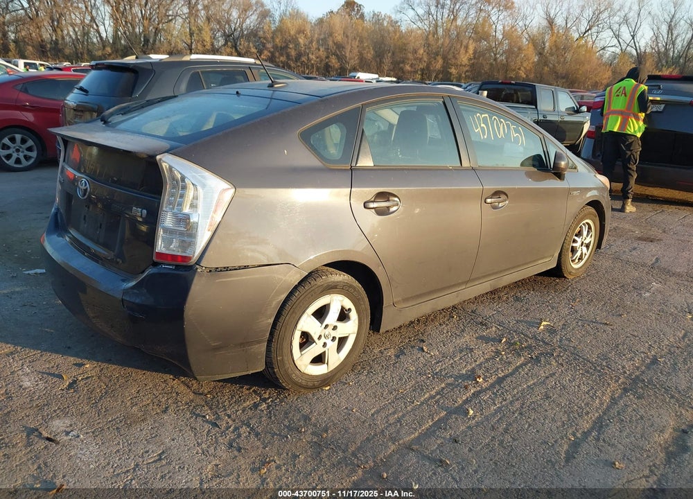 2011 TOYOTA PRIUS VIN: JTDKN3DU7B1416620
