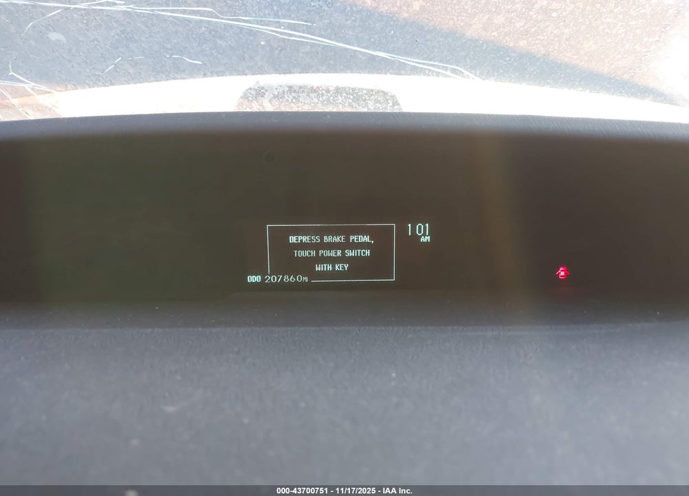 2011 TOYOTA PRIUS VIN: JTDKN3DU7B1416620