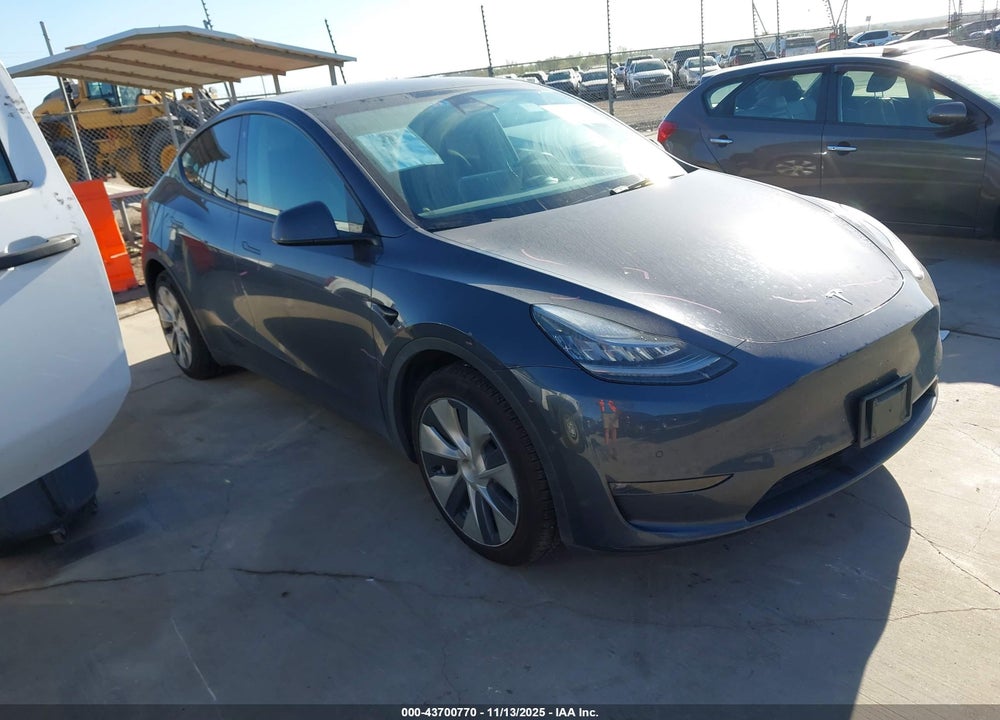 2021 TESLA MODEL Y LONG RANGE DUAL MOTOR ALL-WHEEL DRIVE VIN: 5YJYGDEE8MF104642