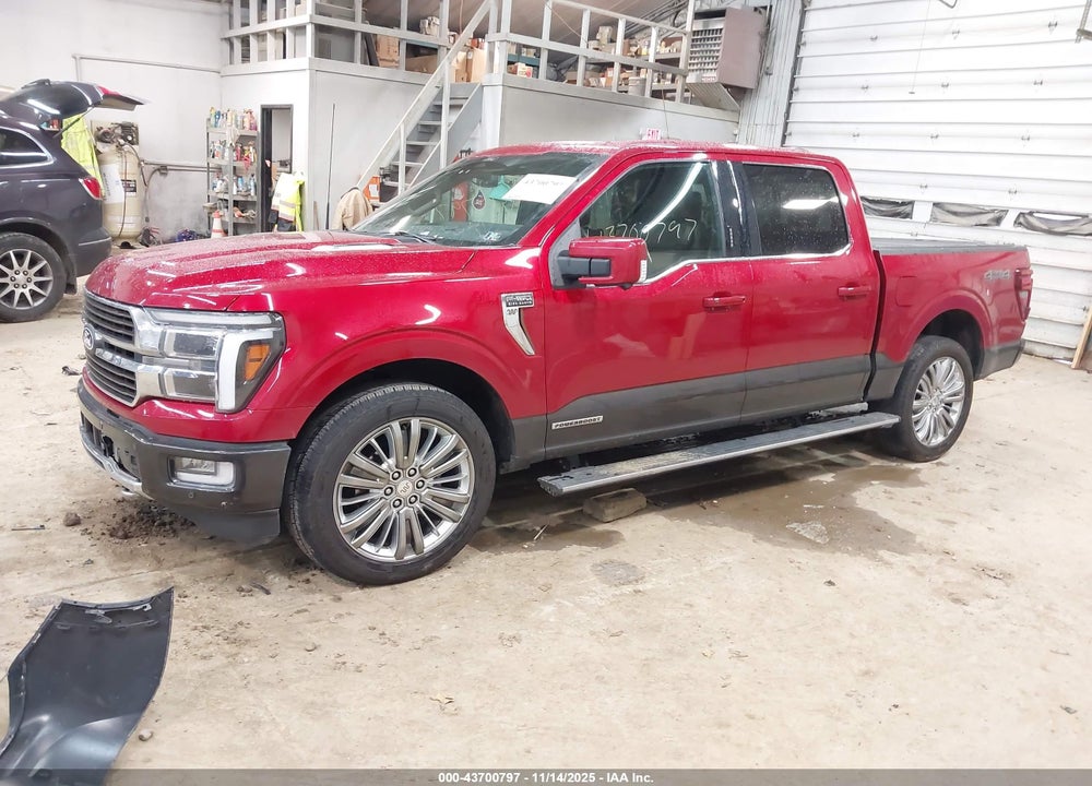2024 FORD F-150 KING RANCH VIN: 1FTFW6LD8RFA00655