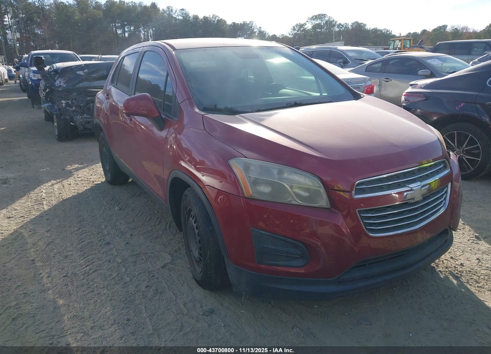2015 CHEVROLET TRAX 1LS VIN: KL7CJKSB8FB155863