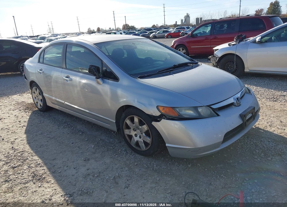2007 HONDA CIVIC LX VIN: 1HGFA165X7L140941