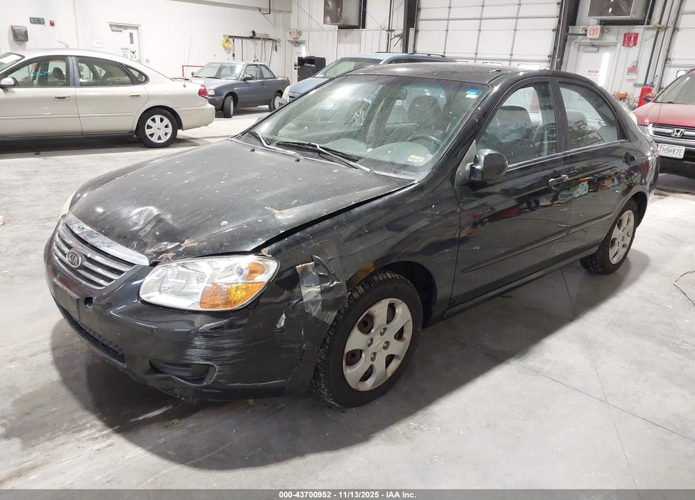 2008 KIA SPECTRA EX VIN: KNAFE121785525723