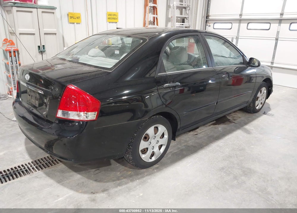 2008 KIA SPECTRA EX VIN: KNAFE121785525723