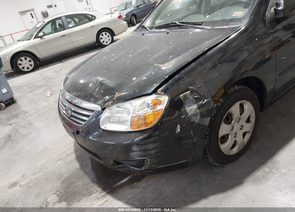 2008 KIA SPECTRA EX VIN: KNAFE121785525723