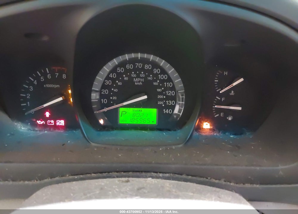 2008 KIA SPECTRA EX VIN: KNAFE121785525723