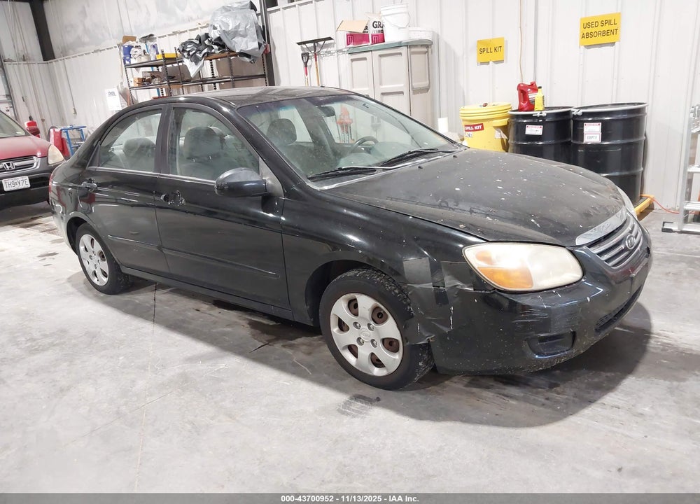 2008 KIA SPECTRA EX VIN: KNAFE121785525723