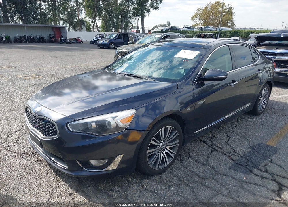 2014 KIA CADENZA PREMIUM VIN: KNALN4D75E5121417