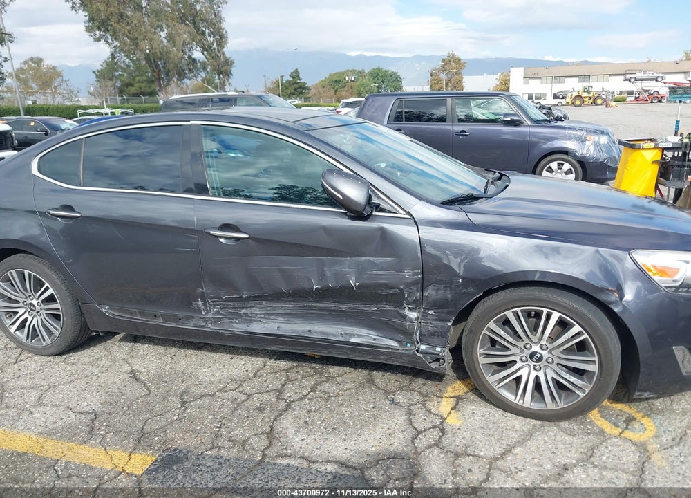 2014 KIA CADENZA PREMIUM VIN: KNALN4D75E5121417