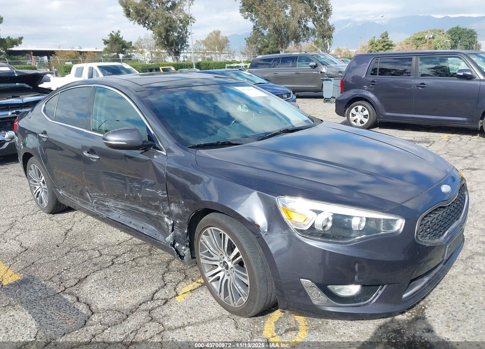 2014 KIA CADENZA PREMIUM VIN: KNALN4D75E5121417
