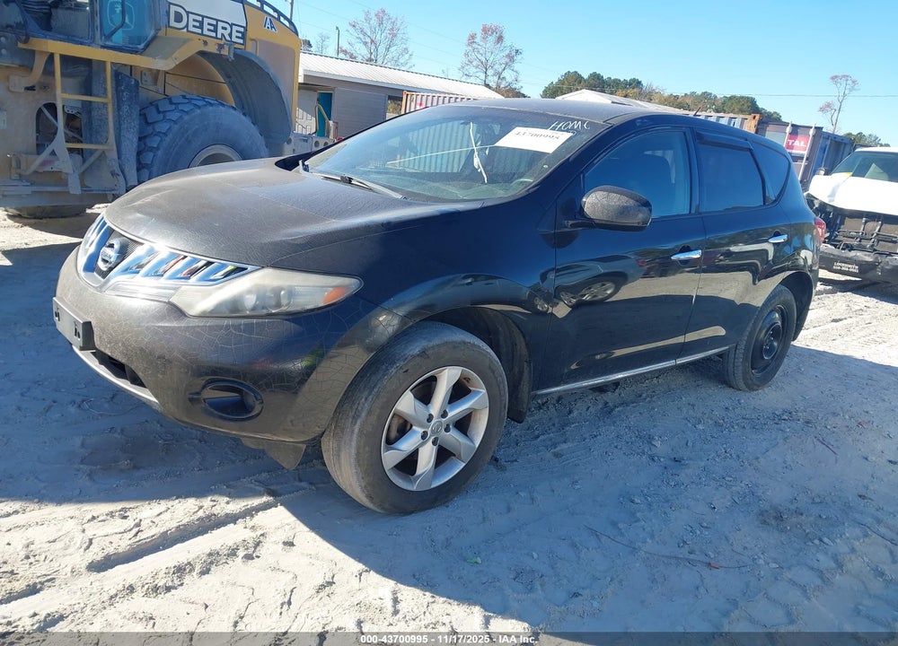 2010 NISSAN MURANO S VIN: JN8AZ1MW2AW129066