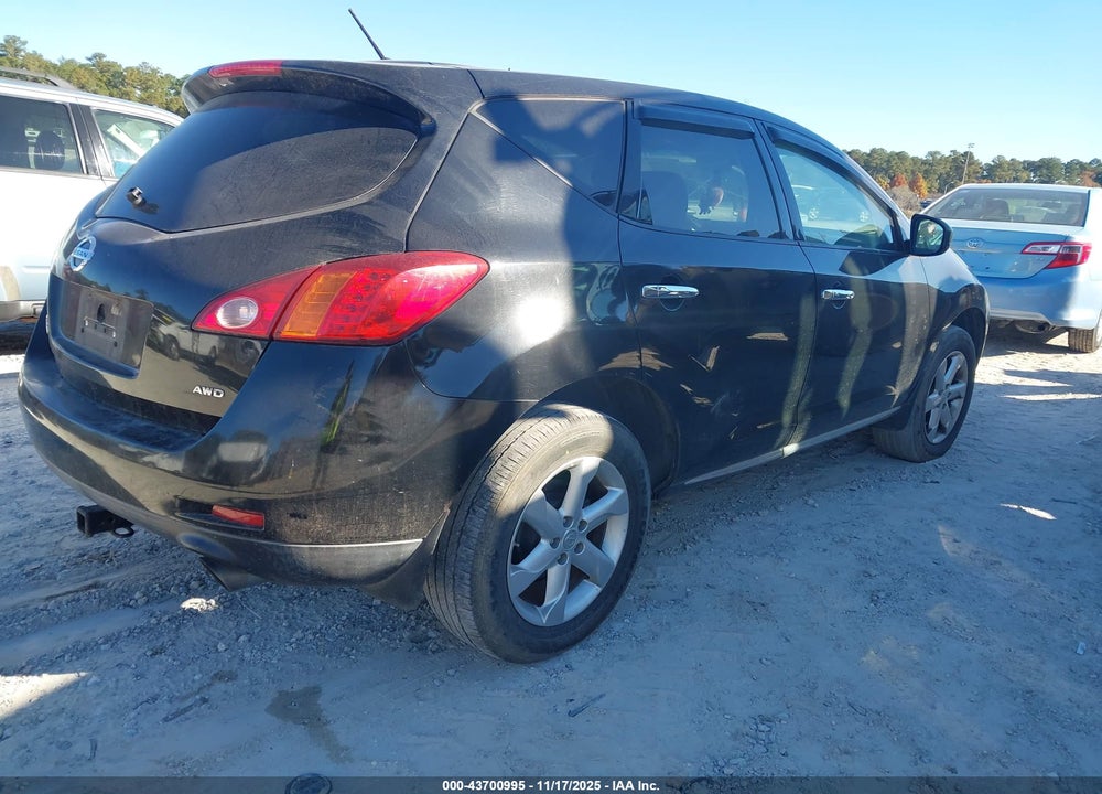 2010 NISSAN MURANO S VIN: JN8AZ1MW2AW129066