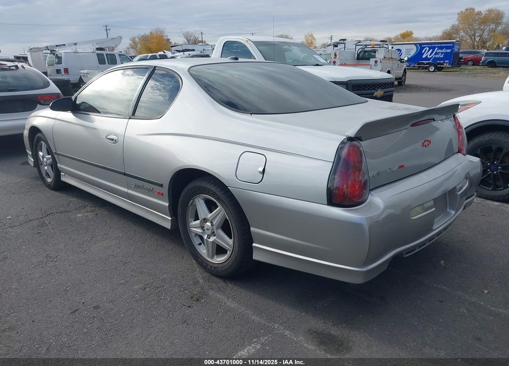 2005 CHEVROLET MONTE CARLO SUPERCHARGED SS VIN: 2G1WZ121759203968