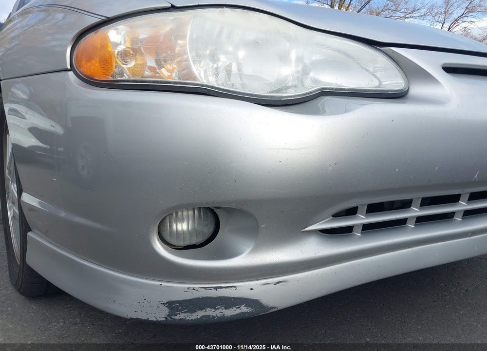 2005 CHEVROLET MONTE CARLO SUPERCHARGED SS VIN: 2G1WZ121759203968