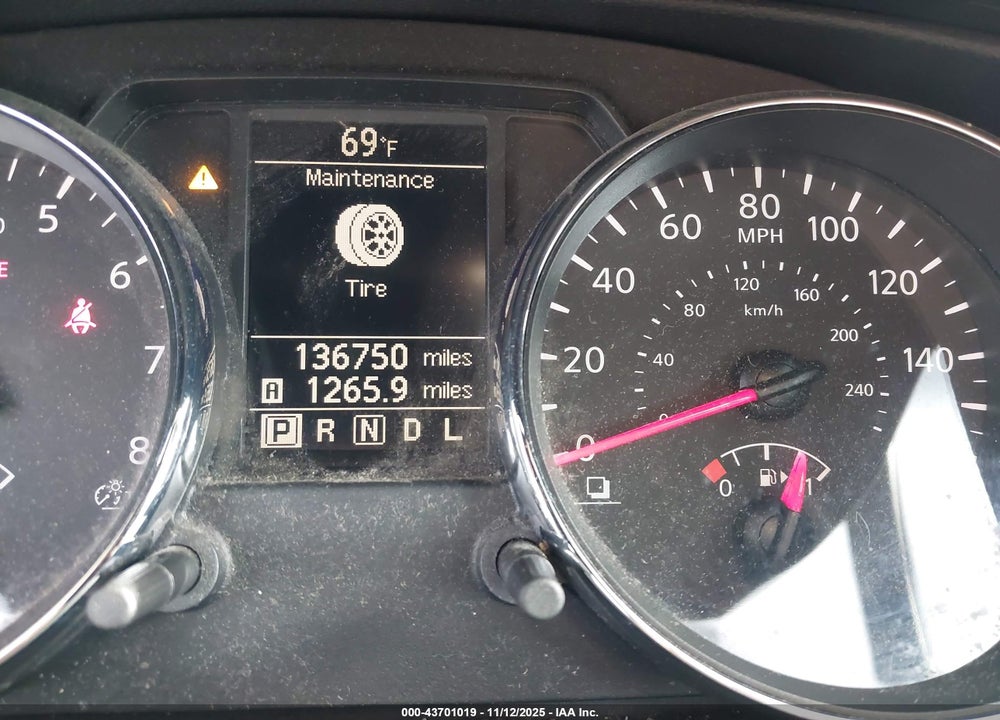 2013 NISSAN ROGUE SPORT VIN: JN8AS5MV0DW629007