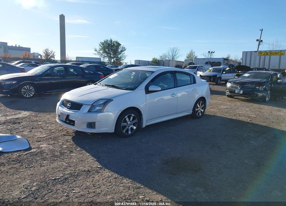 2012 NISSAN SENTRA 2.0 SR VIN: 3N1AB6AP9CL638965