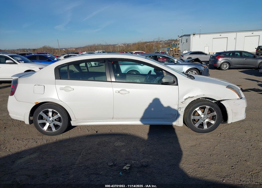 2012 NISSAN SENTRA 2.0 SR VIN: 3N1AB6AP9CL638965