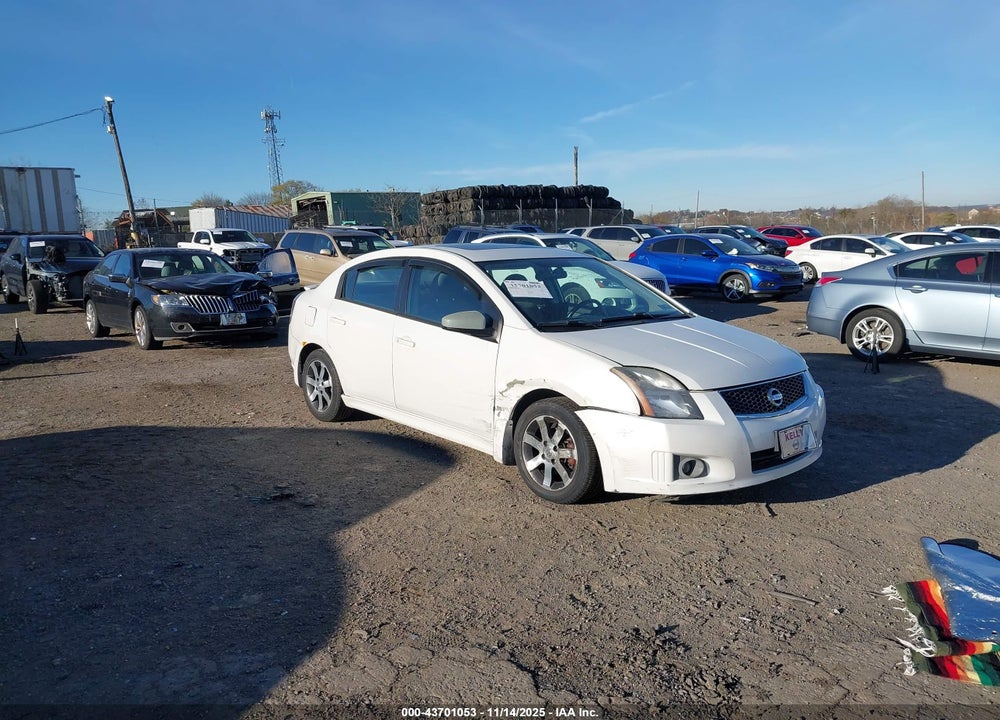 2012 NISSAN SENTRA 2.0 SR VIN: 3N1AB6AP9CL638965
