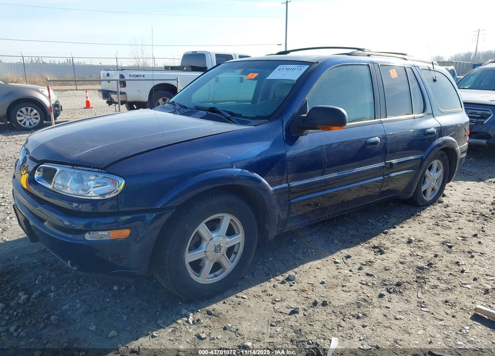 2002 OLDSMOBILE BRAVADA VIN: 1GHDT13S322127970