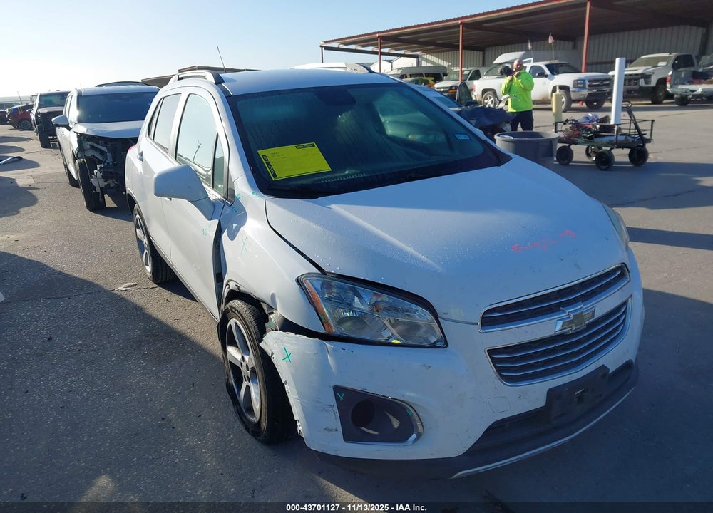 2016 CHEVROLET TRAX LTZ VIN: 3GNCJMSB2GL170963