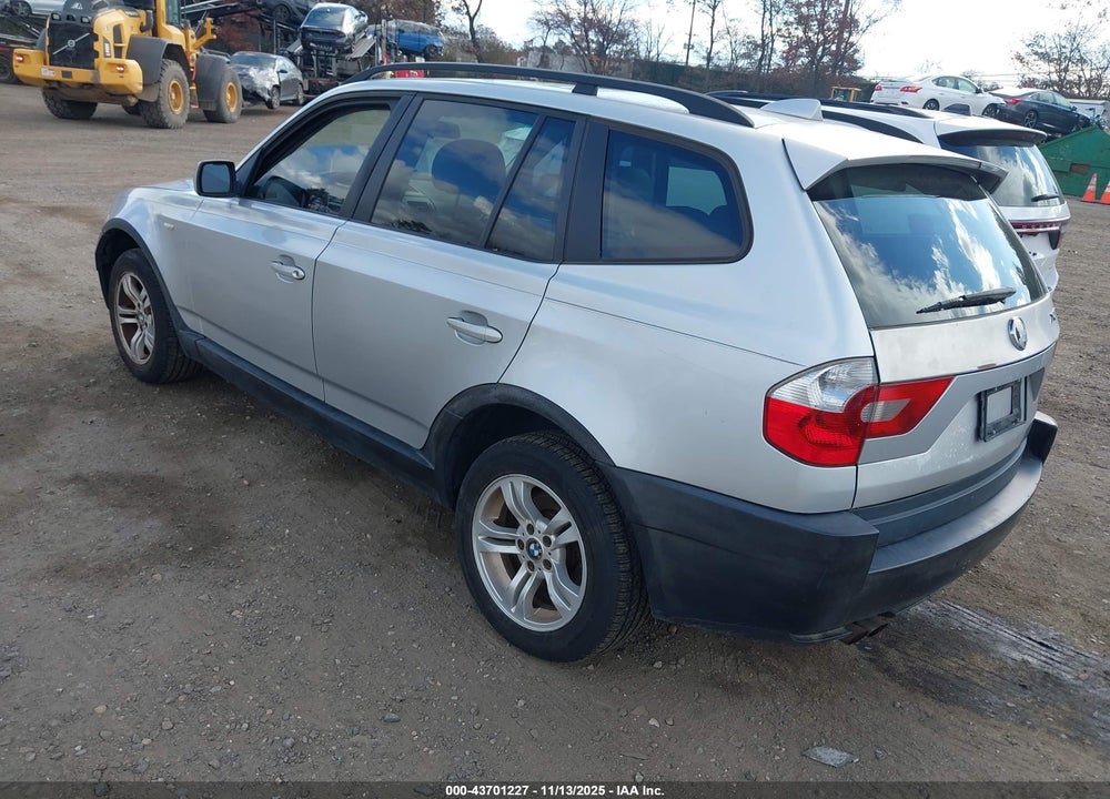 2005 BMW X3 3.0I VIN: WBXPA93425WD14693