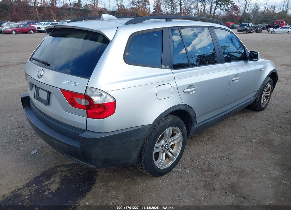 2005 BMW X3 3.0I VIN: WBXPA93425WD14693