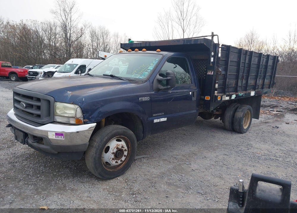 2002 FORD F-550 XL/XLT VIN: 1FDAF57F42EA29142