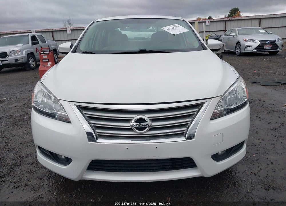 2015 NISSAN SENTRA SL VIN: 3N1AB7AP6FY366050