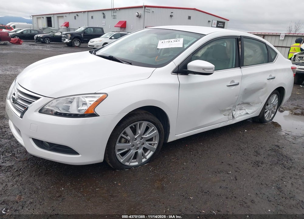 2015 NISSAN SENTRA SL VIN: 3N1AB7AP6FY366050