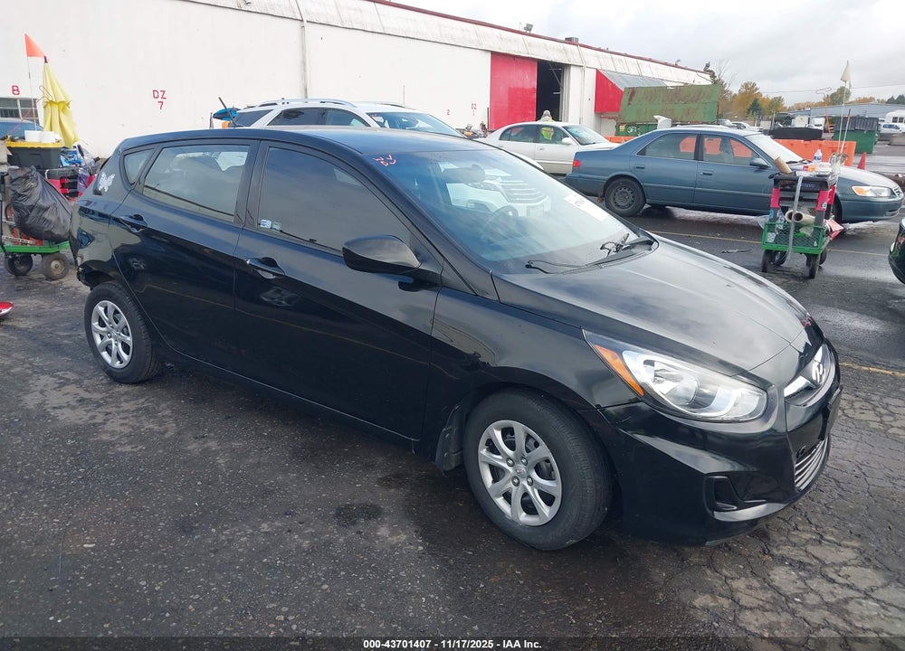 2013 HYUNDAI ACCENT GS VIN: KMHCT5AE5DU059874