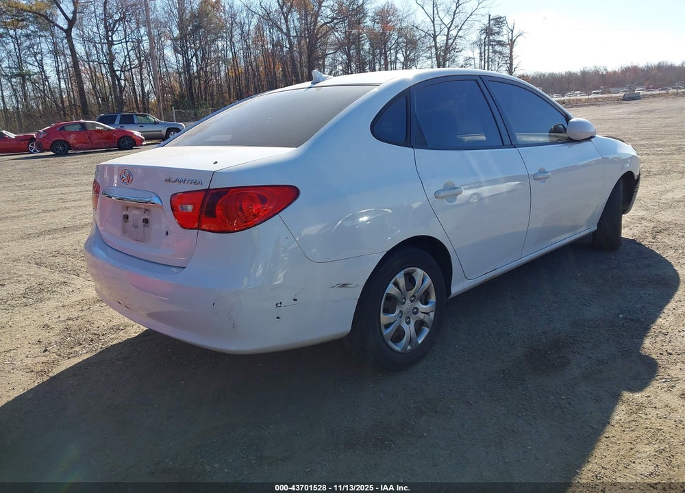 2010 HYUNDAI ELANTRA GLS VIN: KMHDU4AD5AU195369