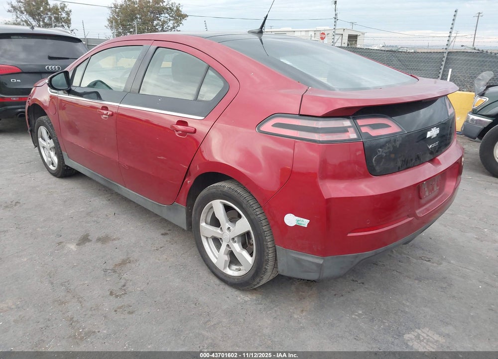 2012 CHEVROLET VOLT VIN: 1G1RH6E42CU127286