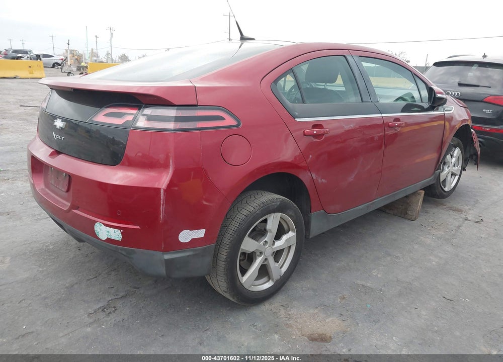 2012 CHEVROLET VOLT VIN: 1G1RH6E42CU127286