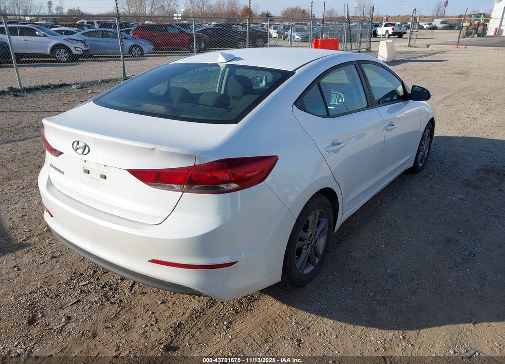 2018 HYUNDAI ELANTRA SEL VIN: 5NPD84LF9JH268891